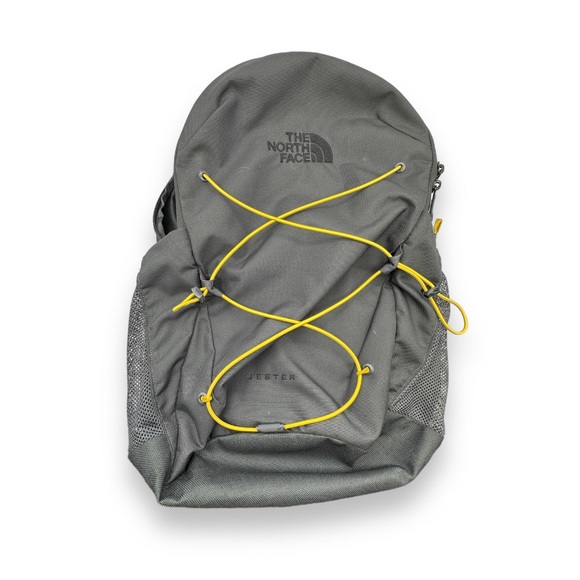 The North Face Other - The North Face Jester Standard Backpack Dark gray and yellow